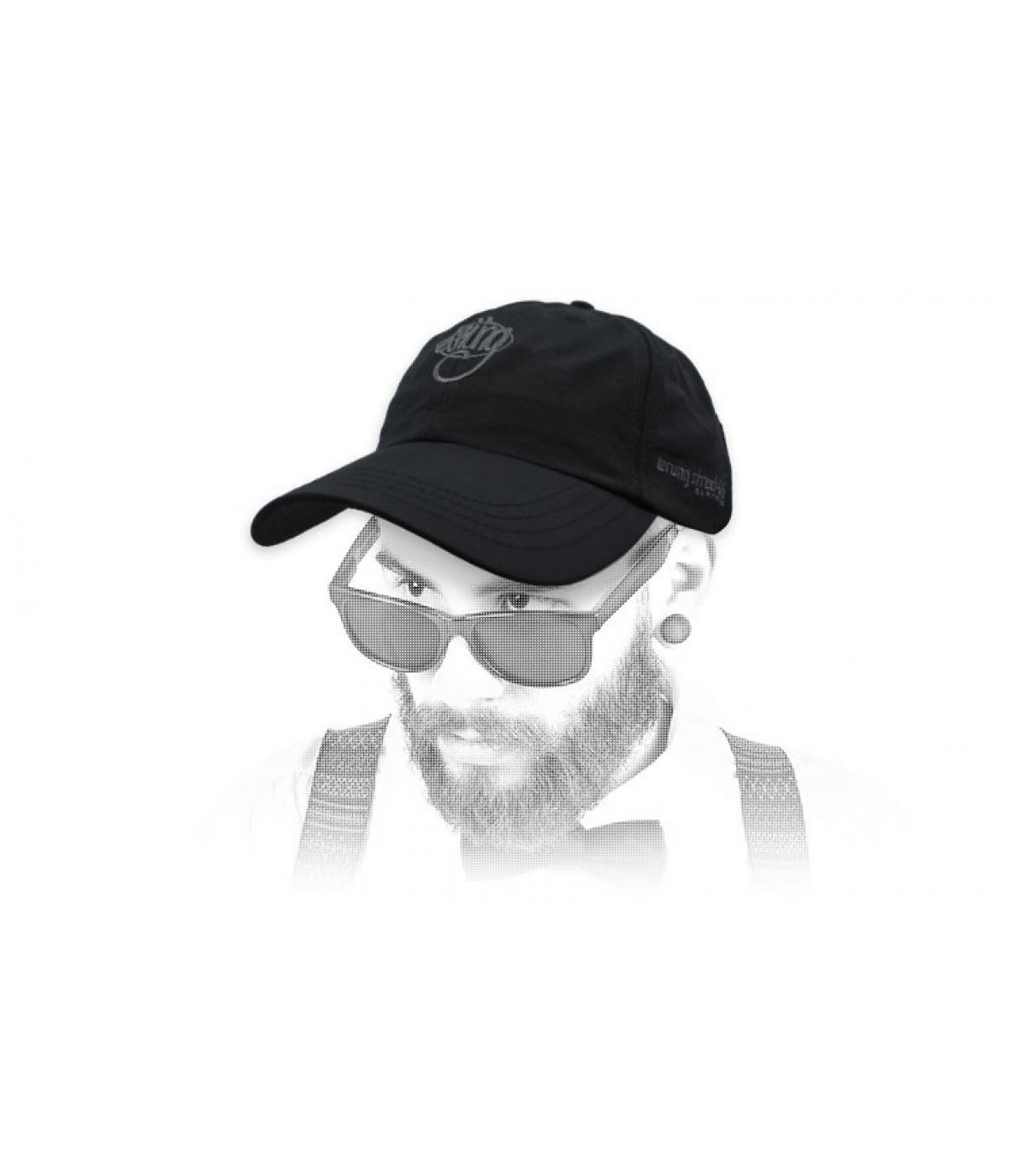 Cappuccio nero con logo nero 90 OG 90 Curve black Cappuccio nero con logo nero 90 OG 90 Curve black